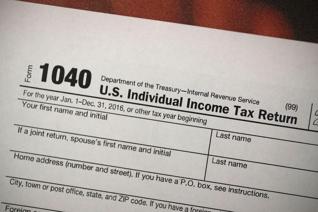 Individual Income Tax Form