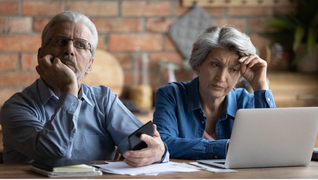 Worried Couple